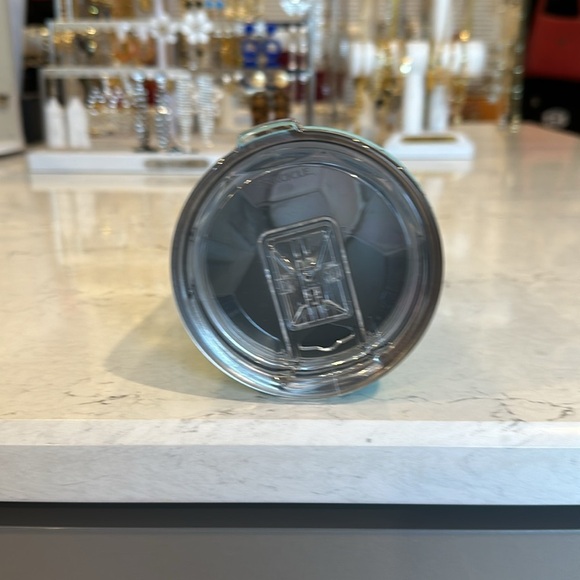 Corkcicle aqua and olive splatter print 24oz tumbler - Picture 2 of 2